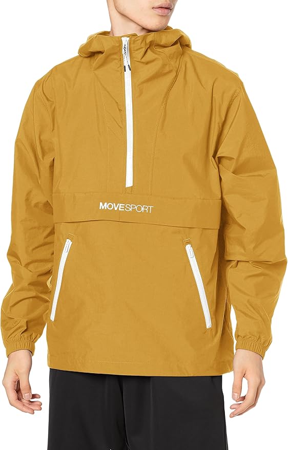 Amazon | ナイロンスパンライク アノラックパーカー | トレーナー